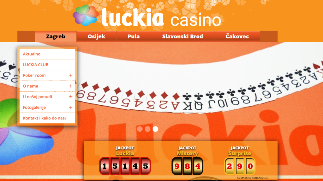 Registracija u Luckia casinu