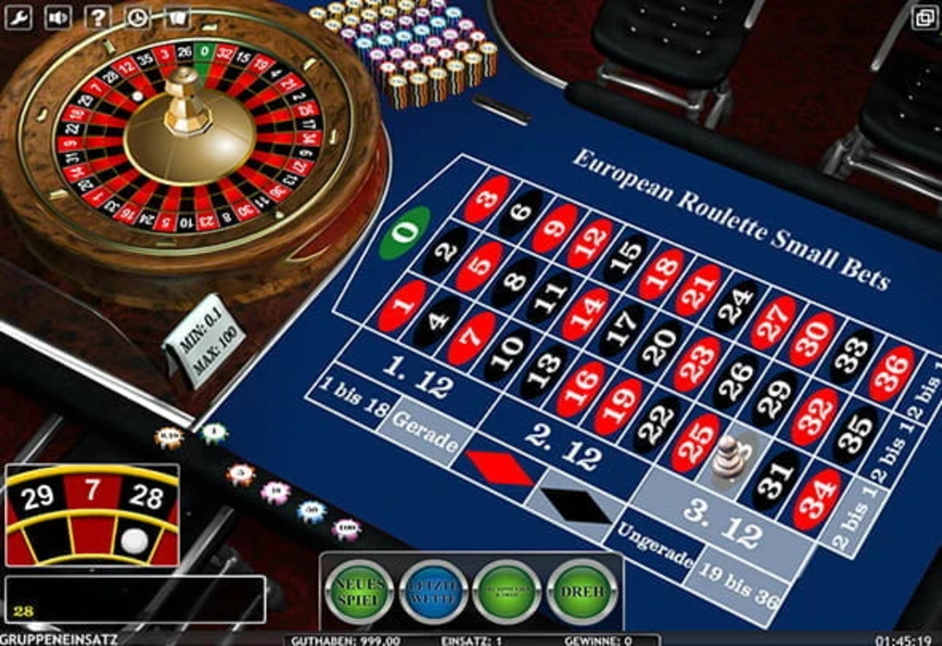 European Roulette Small Bets