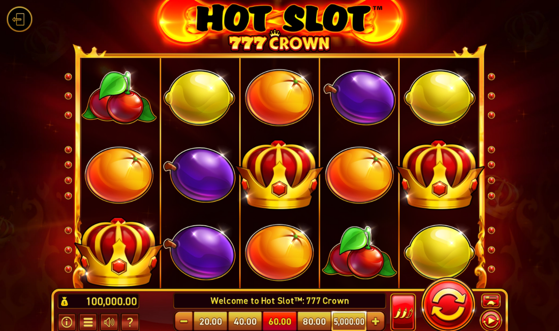 Hot Slo: 777 Crown